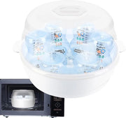 Sterilisatore a magnetron per biberon, sterilisatore a magnetron per biberon riutilizzabile, resistente al calore, pulitore per biberon per uso domestico