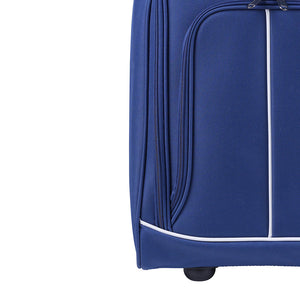 Trolley Frigo Viaggio Valigia Morbida Bagaglio Mano Refrigerante Blu 30x20x50cm