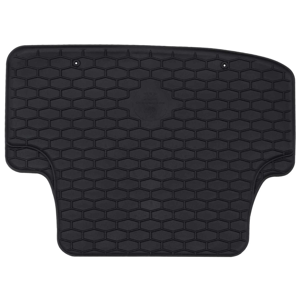 Tappetino per Auto 4 pz Nero Gomma CFW2851889