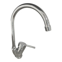 Rubinetto miscelatore con canna ombrello per cucina