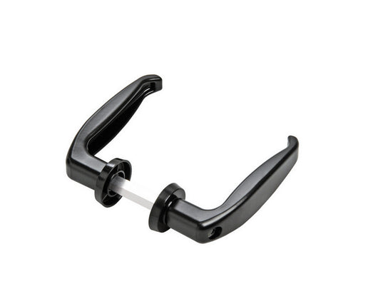 maniglia per cancelli col. nero art. 210 distanza mm. 40-50 cod:ferx.vit37319