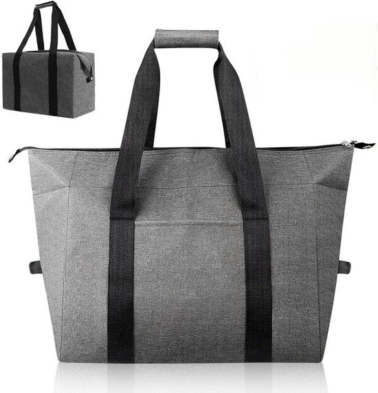 Zak a tenere fresco - 10L - Conserva cibo fresco e freddo - Ideale per campeggi e pic nic - Borsa trasportabile isolata - Sacchetto ermetico, a prova d'acqua, fresco - Borsa da spalle impermeabile in materiale in aluminio - 30x17x21.5cm