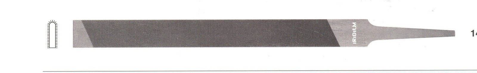 lima piatta 7" mod. roma cod:ferx.12244