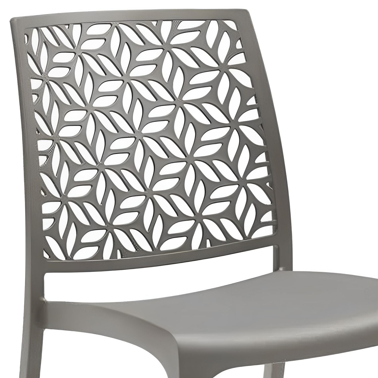 Marvin Sedia in Polipropilene Ninfa, da Interno Esterno, Sedie Impilabili, Sedie Moderne Resistent 1 SEDIA NINFA TORTORA