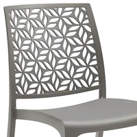 Marvin Sedia in Polipropilene Ninfa, da Interno Esterno, Sedie Impilabili, Sedie Moderne Resistent 1 SEDIA NINFA TORTORA