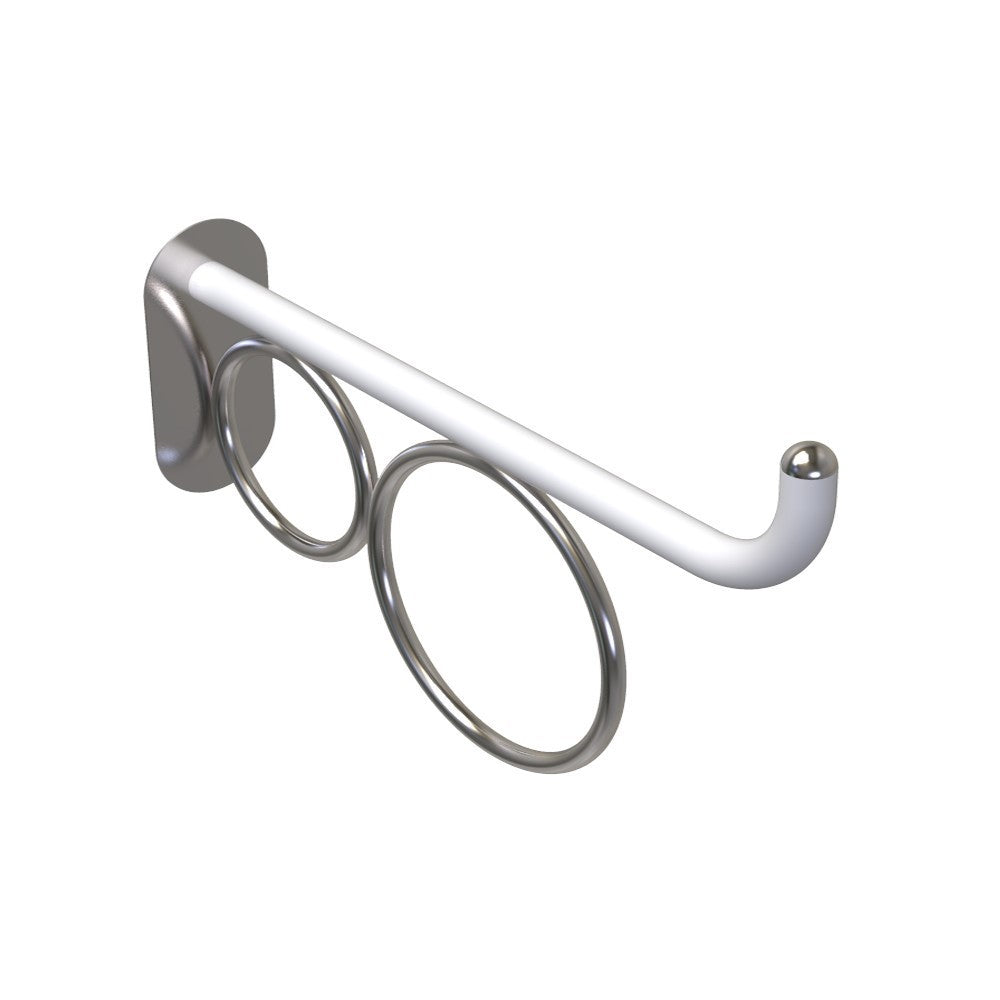 Maniglia 75 cm bagno disabili terza eta giotto inox bianco opaco