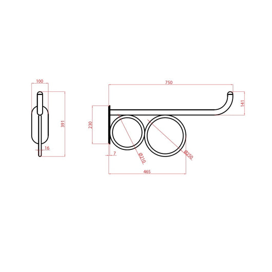 Maniglia 75 cm bagno disabili terza eta giotto inox bianco opaco