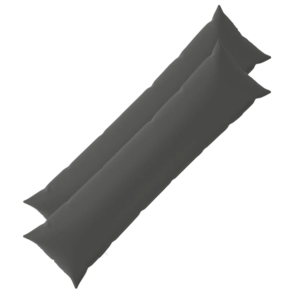 Federa 2 pcs HEERLEN Antracite 40 x 145 cm Poliestere 908954