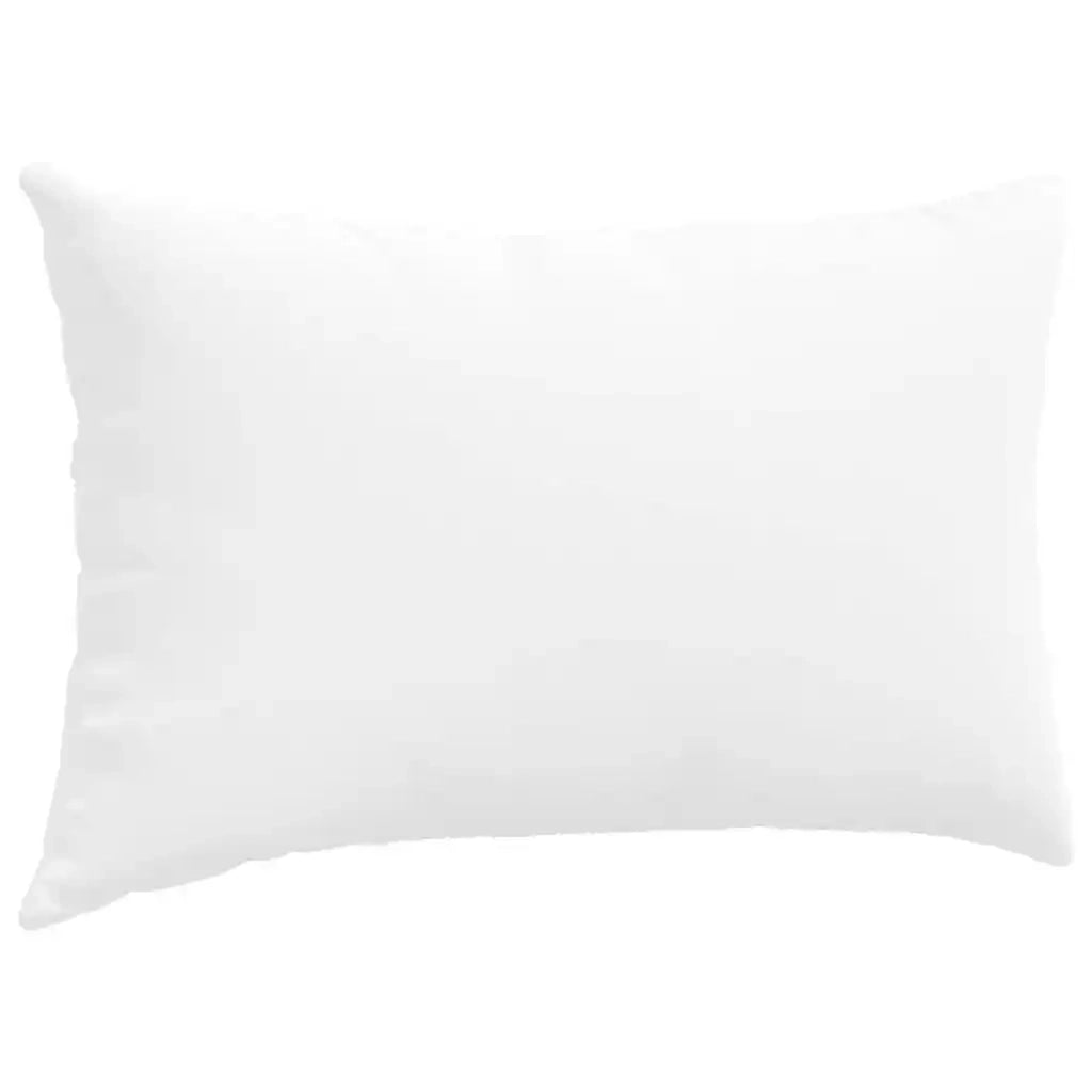 Cuscini da Divano 2 pcs Bianco 50 x 30 cm Tessuto