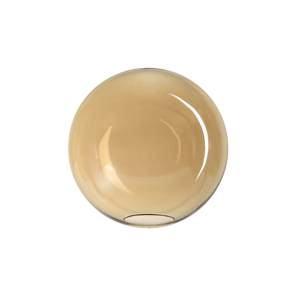 Ricambio Vetro Collezione MAPA 30 Cm Ambra 30 Cm Ideal Lux