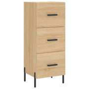 Credenza | Madia | Buffet da pranzo | Armadio da pranzo Rovere Sonoma 34,5x34x90 cm in Legno Multistrato