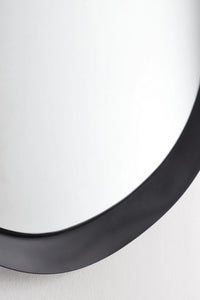 Specchio Nero Moderno da Parete 86x82 cm - LUCIA