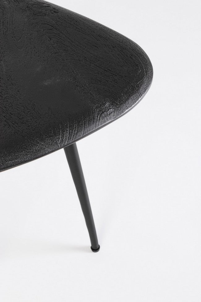 Tavolini Legno Nero Moderni da Interno - PAULINA