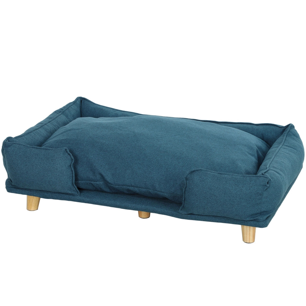 Cuccia per cani imbottita ¨C zephmum ¨C blu scuro 70x50x30 cm