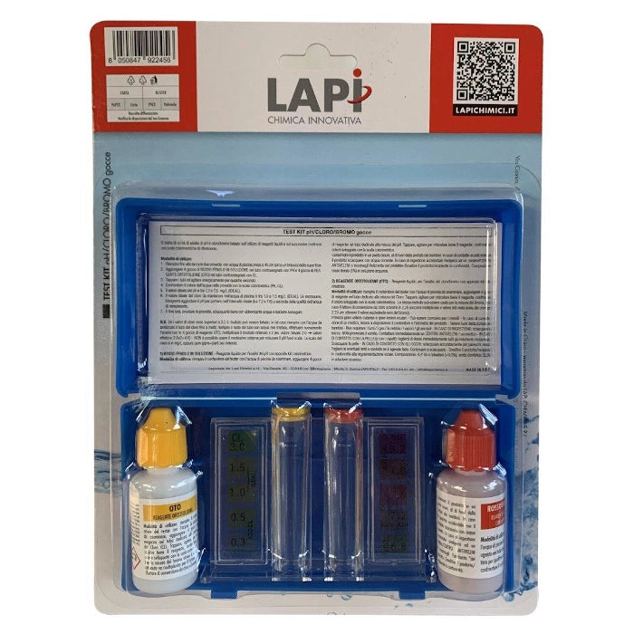 Test Kit Cloro/pH Gocce
