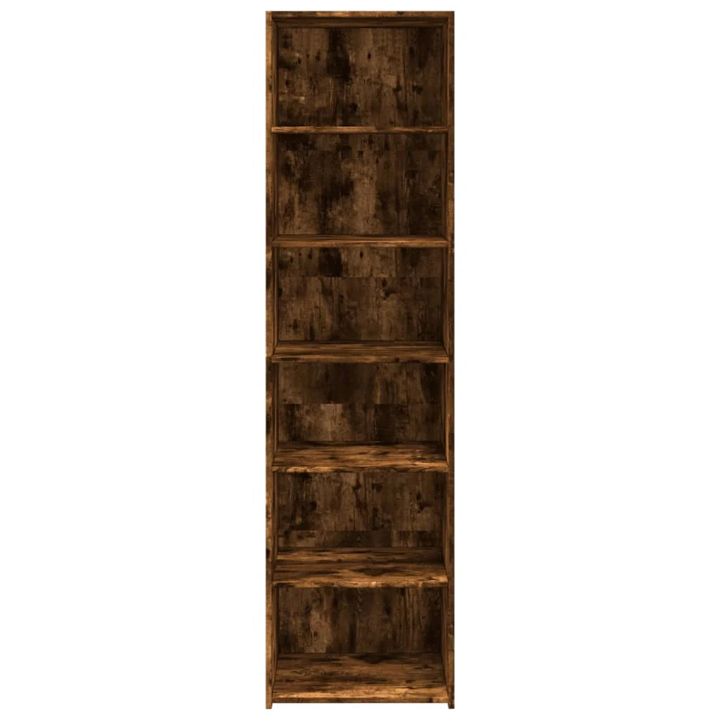 Buffet credenza cassettiera mobiletto mobile contenitore organizer cucina soggiorno salotto alto 50 x 41 x 185 cm legno ingegnerizzato marrone 02_0033365