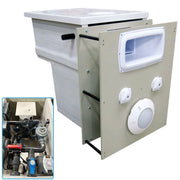 Muro filtrante Filtrinov per piscine in casseri - potenza 14 m³/h - Muro Filtrante Filtrinov Per Piscine In Casseri - Potenza 14 M³/h By-pass, Sterilizzatore E Regolatore Ph