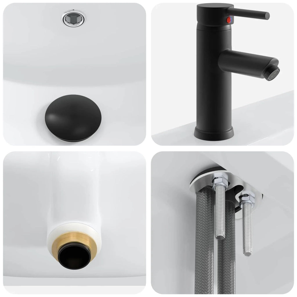 Set di mobili per il bagno Rovere Sonoma 56 x 37,5 x 81 cm 3404166
