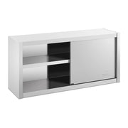 Pensile alto in acciaio inox per cucina mobiletto professionale - 120 x 45 cm 14_0000465
