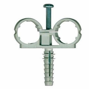 Collare per tubo rame in nylon d oppio d.18 b08wz9grcg