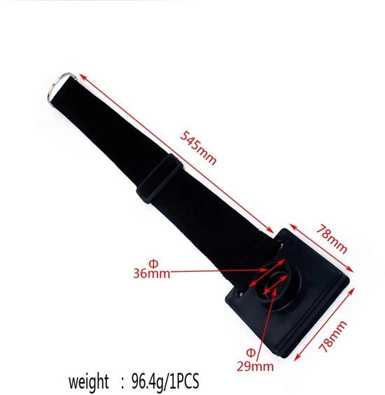 Matte Antiscivolo Flessibile - Stopper Antiscivolo - Sostegno per Cello - Tessuto Oxford Resistente - Stabile e Compattabile - 36-70 cm di Lunghezza