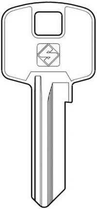 chiavi silca art. mer8 olc gr. 2 cod:ferx.12299