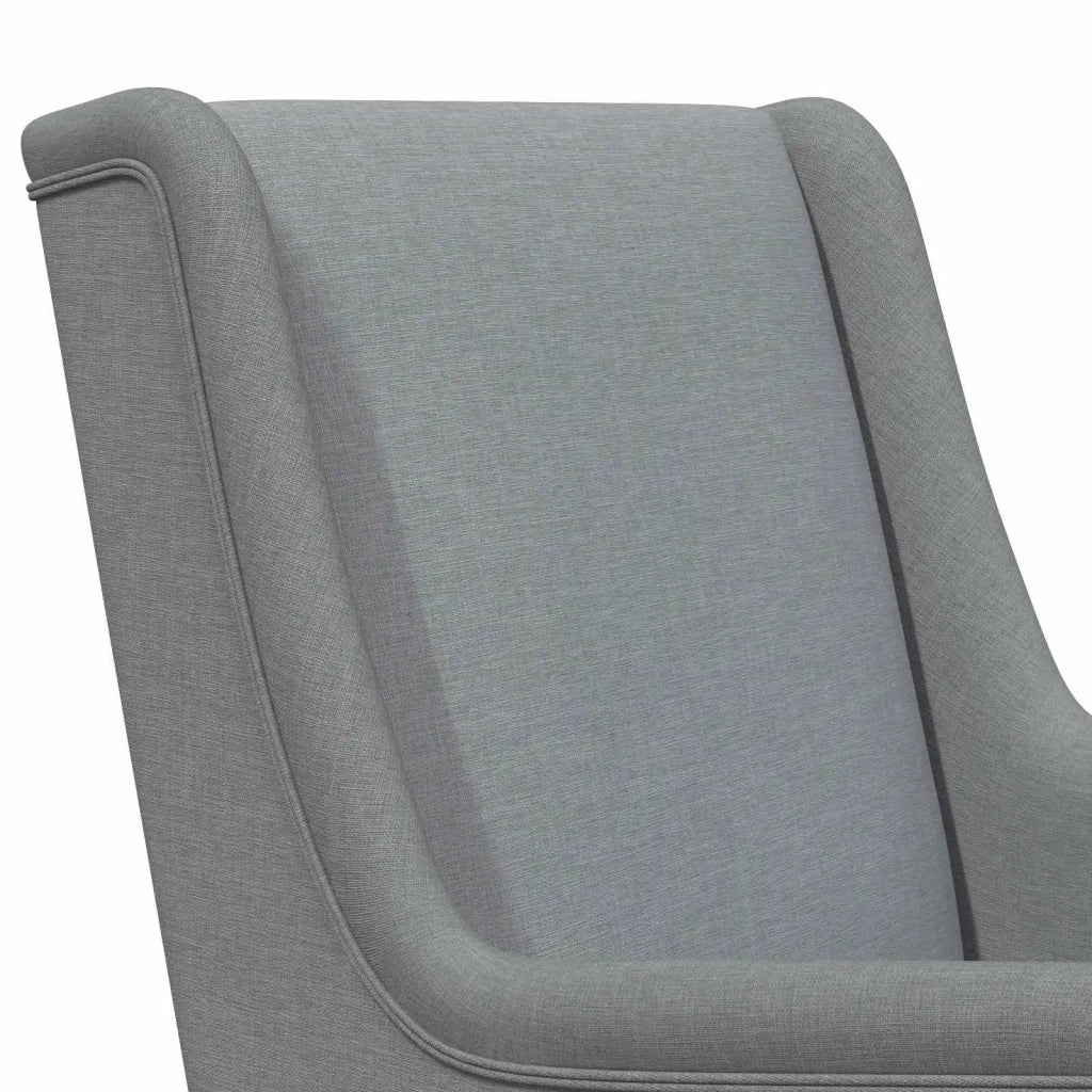 Sedia a dondolo Grigio chiaro 62 x 80 x 85 cm Tessuto CFW9077645