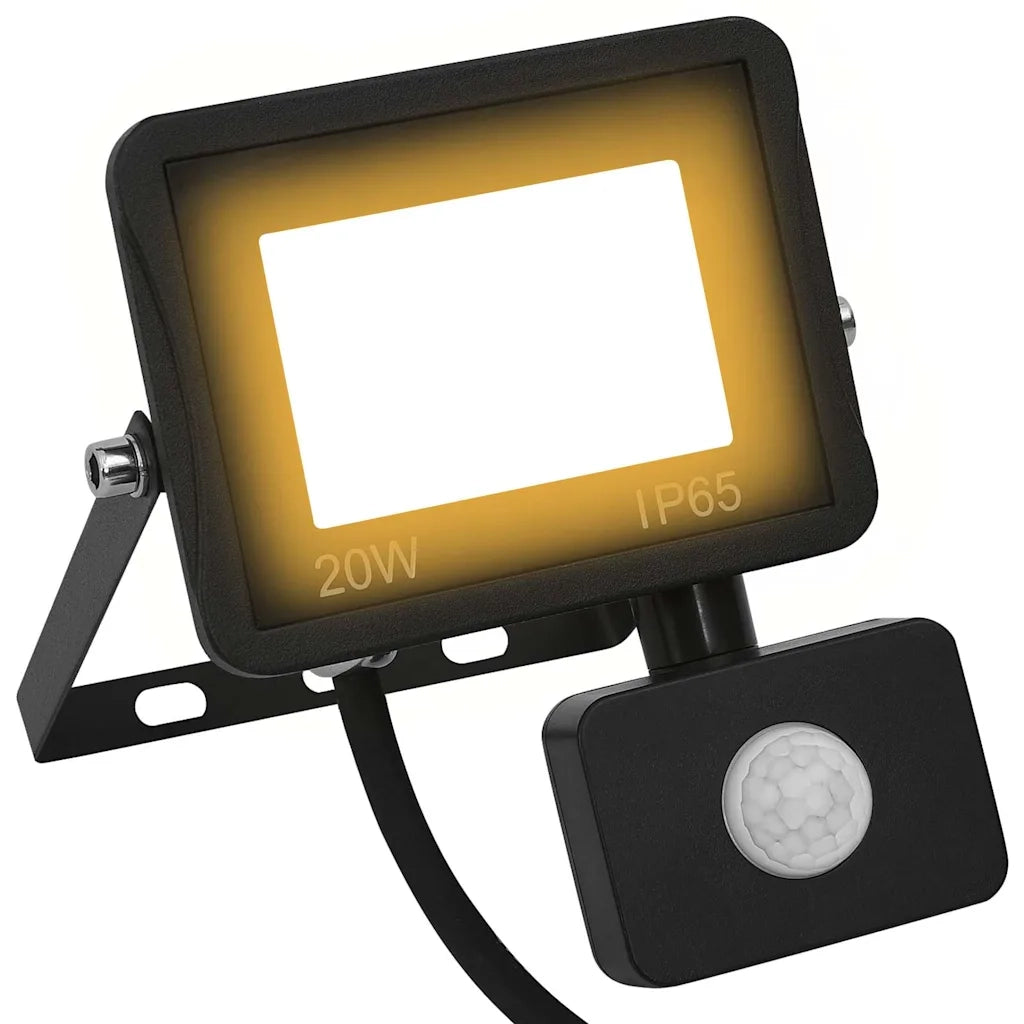 Faretto a LED con Sensore 20 W Bianco Caldocod mxl 80999