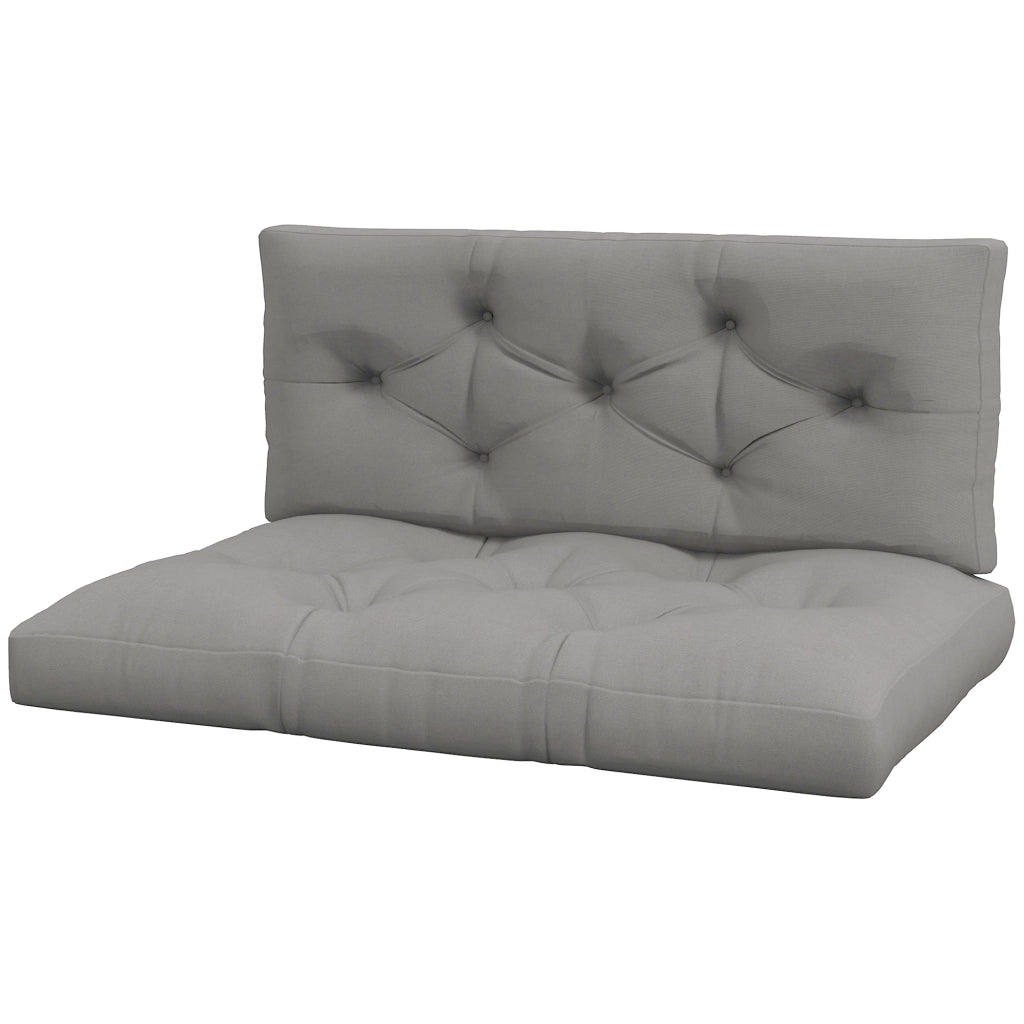 Cuscino per seduta ¨C zephmum ¨C Grigio 120x80x12 cm