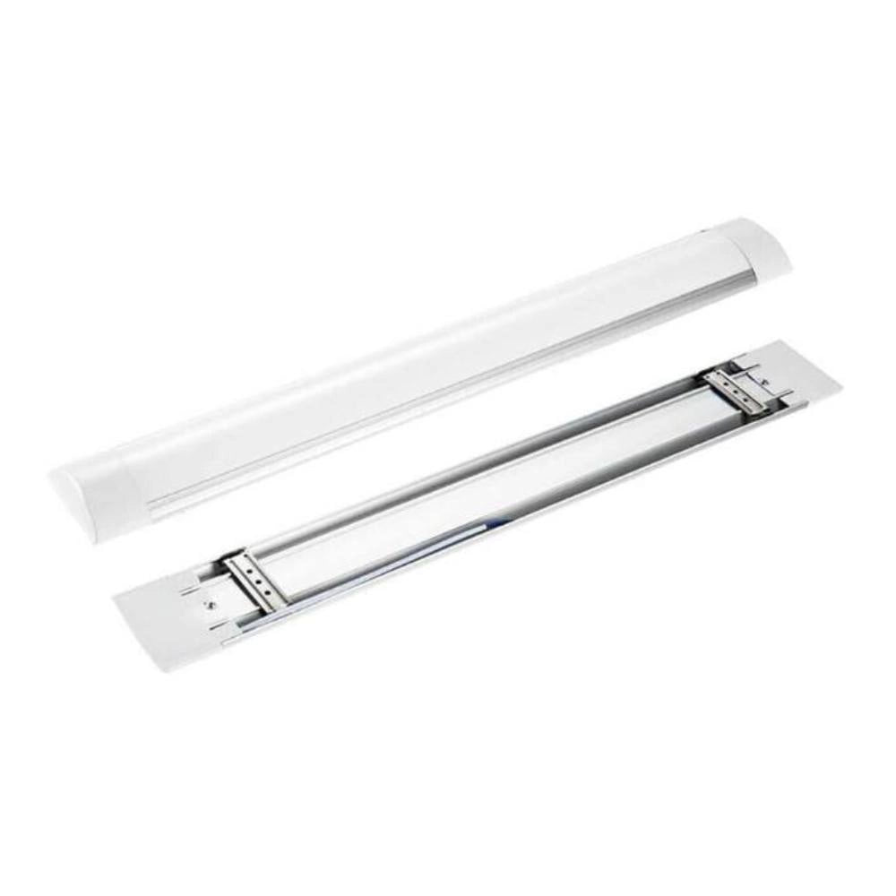 Optonica plafoniere led a barra ip20 cct colore bianco efficienza energetica d *** potenza 45w, confezione 1