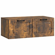 Mobile Porta TV da Muro Rovere Fumo 78,5 x 41 x 30 cm