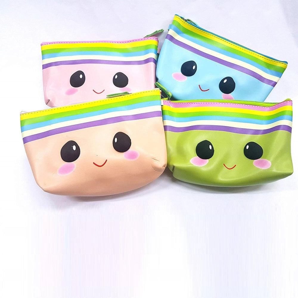 Trade Shop - Borsetta Pochette Emoji Faccina Portamonete Porta Oggetti Documenti -