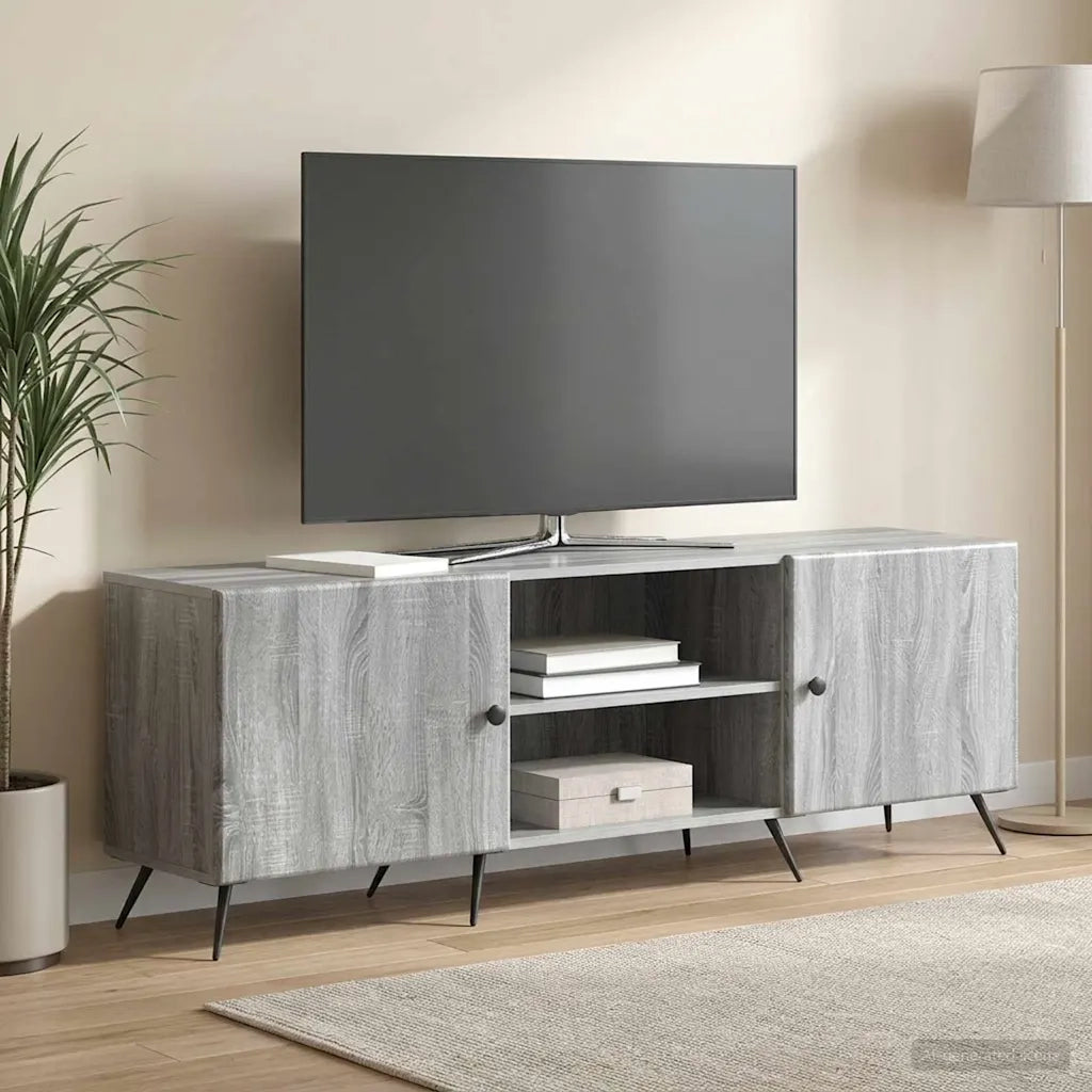 Mobile TV 150 x 31 x 50 cm Grigio Sonoma Legno ingegnerizzato 895611