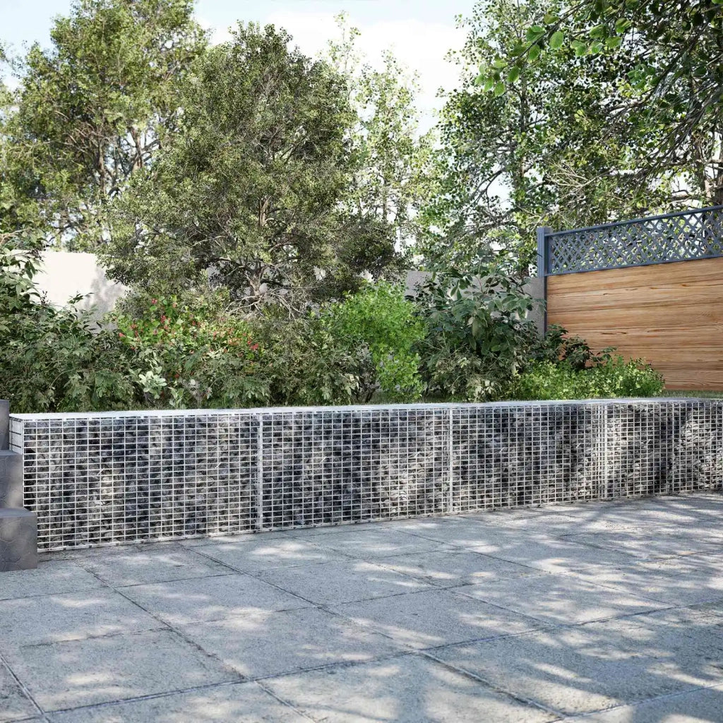 Gabione con filo da 3,5 mm e rete da 5x2,5 cm 1000x10x50 cm 3461558