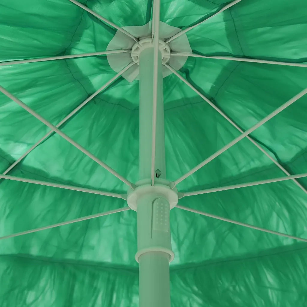 Ombrellone da Spiaggia Hawaii Verde 180 cm 314697