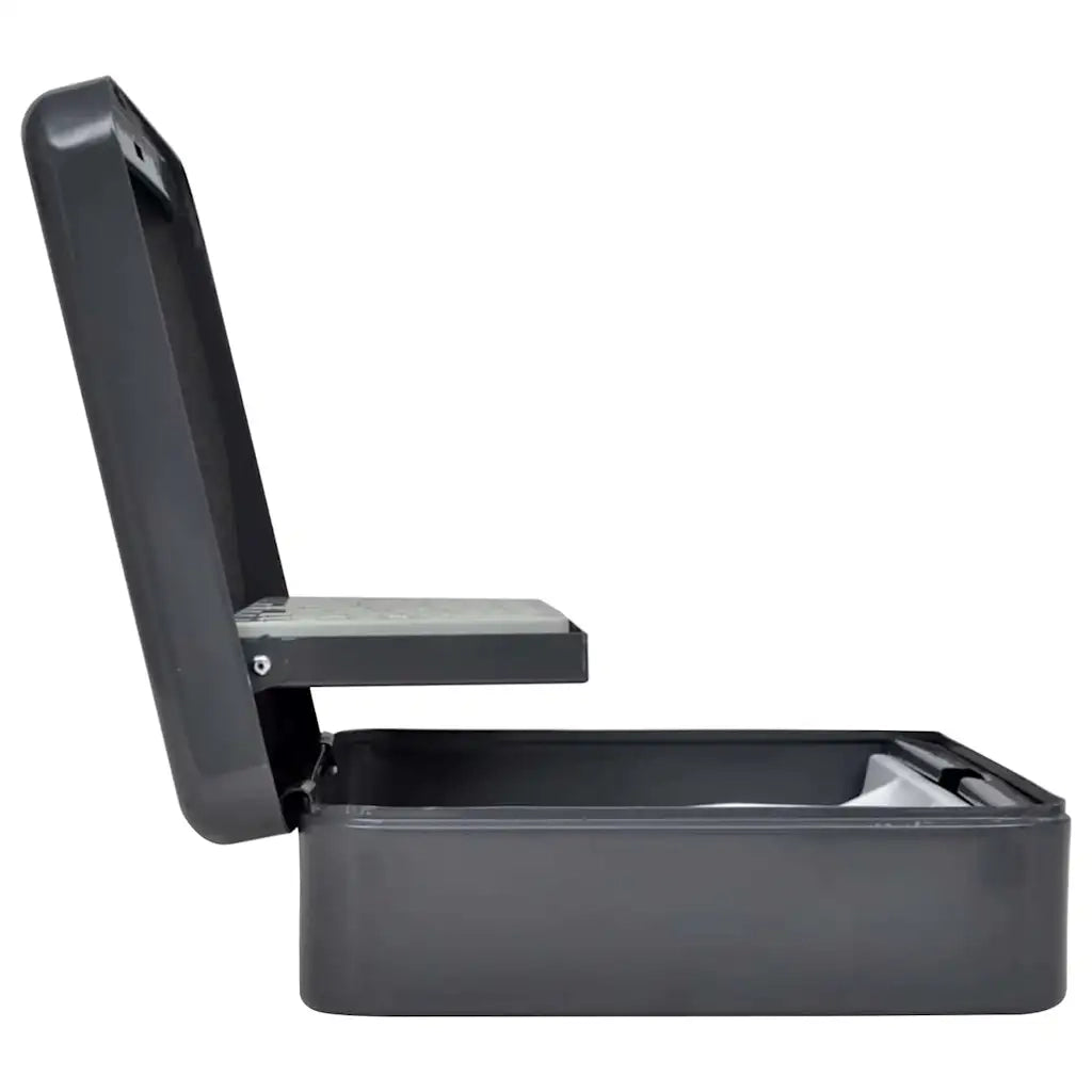 Scatola per Contanti Grigio scuro 30 x 24 x 9 cm Acciaio CFW2578882