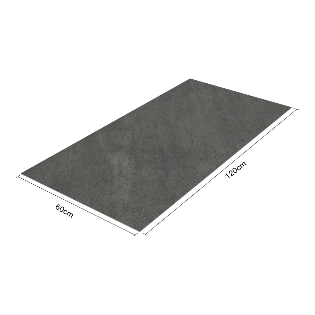 Set di 4 pannelli da parete decorativi 120 x 60 cm grigio 03_0010656