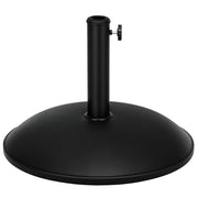 Portaombrelloni in acciaio con maniglia ¨C zephmum ¨C bronzo nero per ?3.8-4.8 cm