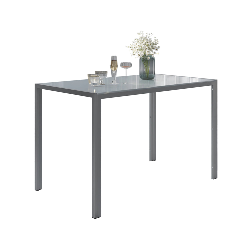 Vicco Tavolo da pranzo Grigio 75 x 120 cm