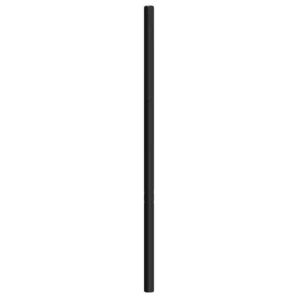 Testiera in Metallo Nero 75 cm