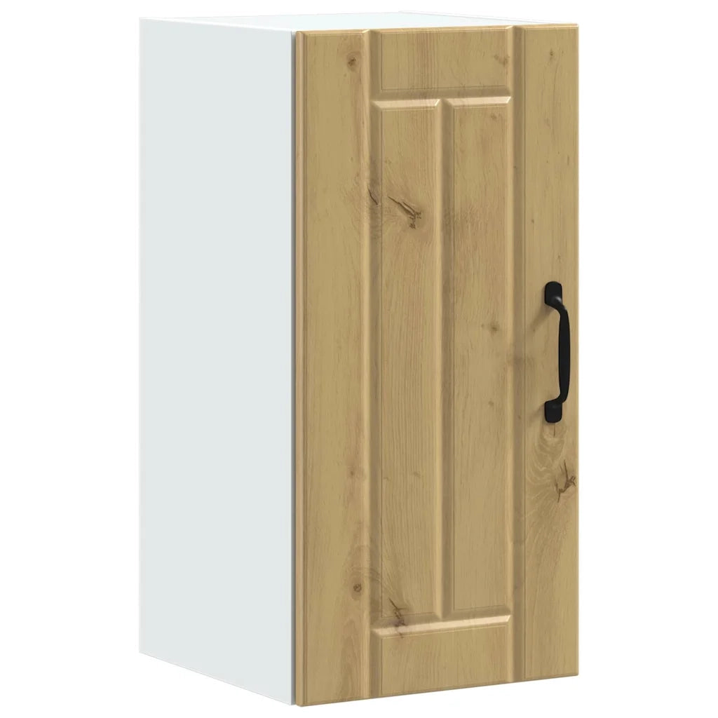 Pensile da Cucina Lucca Rovere Artigianale in Legno Multistrato 853786