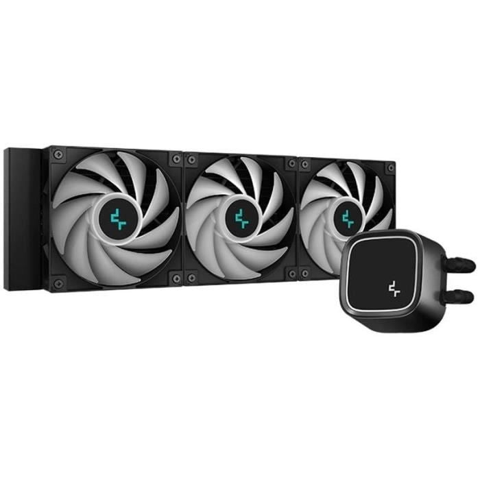 DEEPCOOL LE720 (Nero) - Raffreddamento ad acqua AIO - 3x120mm