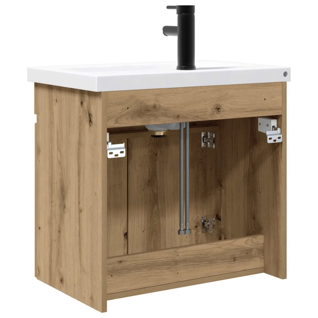 Mobile bagno con rubinetto Rovere Artigianale 61 x 40 x 74,5 cm 889544