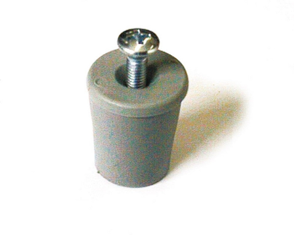 paracolpo per tapparelle con rondella e vite  mm. 28 cod:ferx.vit5616