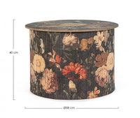 Tavolino Legno Marrone Rustico da Interno 58 cm - STARDUST