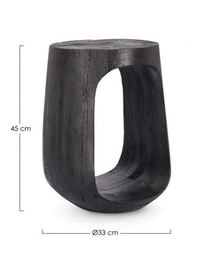 Tavolino Legno Nero Moderno da Interno - ALEXIA