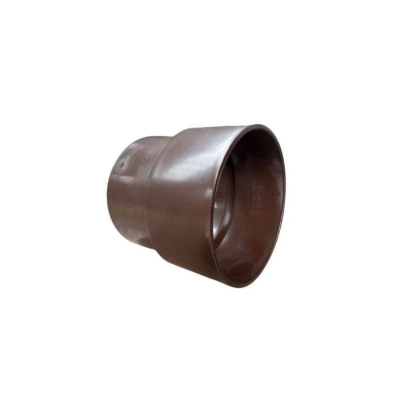 Manicotto per Tubo Pluviale "PLUVIA" in Polimglass marrone : Diametro - 100