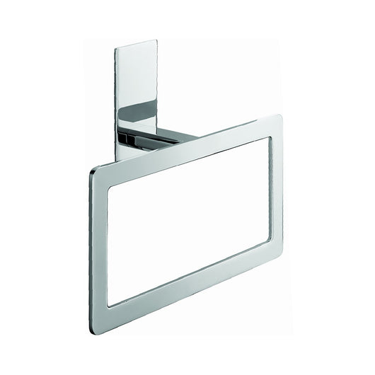 Porta salviette serie flat ad anello - fissaggio ad incollo o con viti