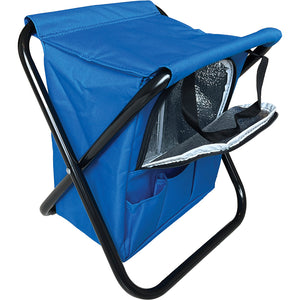 Sedia Pieghevole da Campeggio Frigo Refrigerante Salvaspazio 2 Colori Assortiti