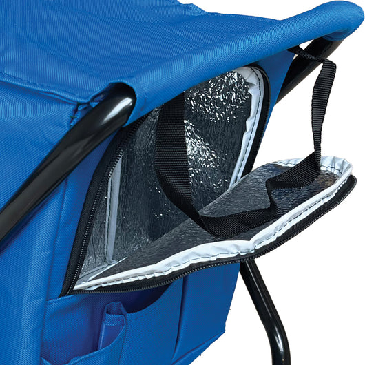 Sedia Pieghevole da Campeggio Frigo Refrigerante Salvaspazio 2 Colori Assortiti